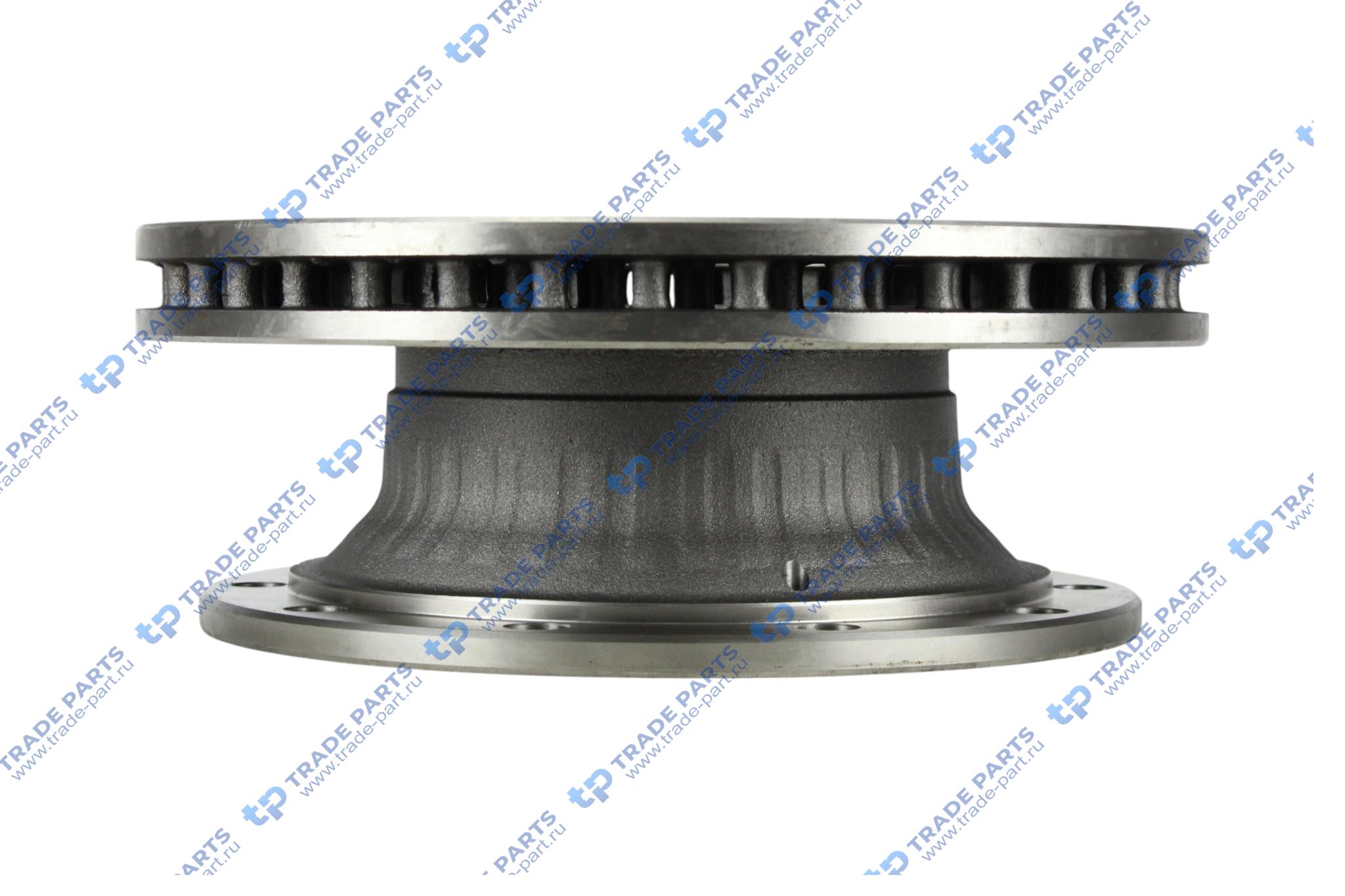 Реальная фотография диск тормозной bpw 430х355x45х159.5мм пр-во турция