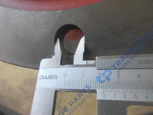 Реальная фотография диск тормозной катушка doosan disd sd300d оем