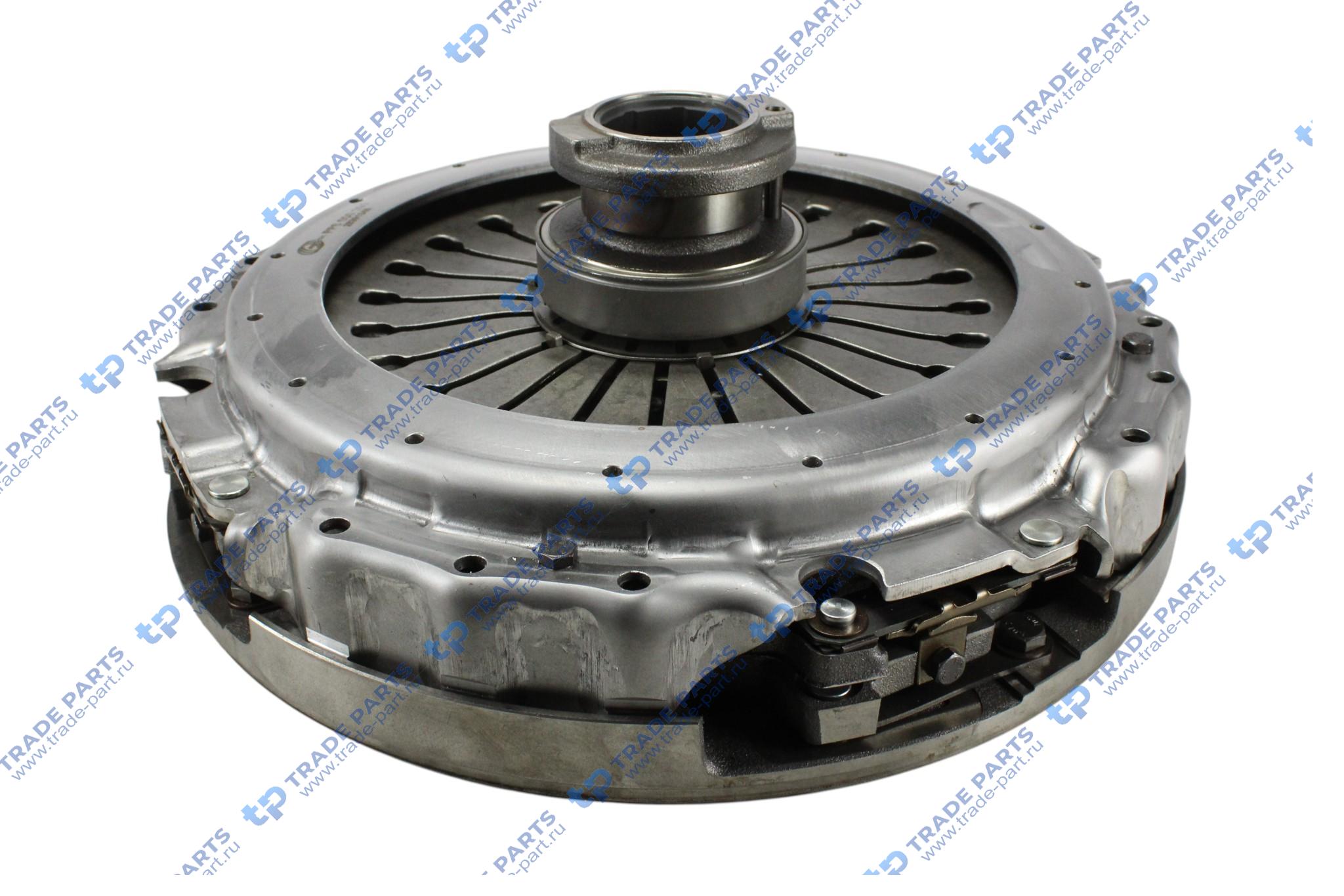 Реальная фотография комплект сцепления с муфтой в с mb om501la, om502la, om541la, om542la g330-12 powershift amt 400 mm.