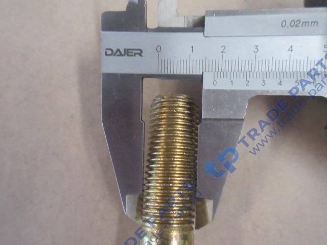 Реальная фотография болт m18х2х75 крепления стакана пневмоподушки для sitrak с пневмоподвеской качество о