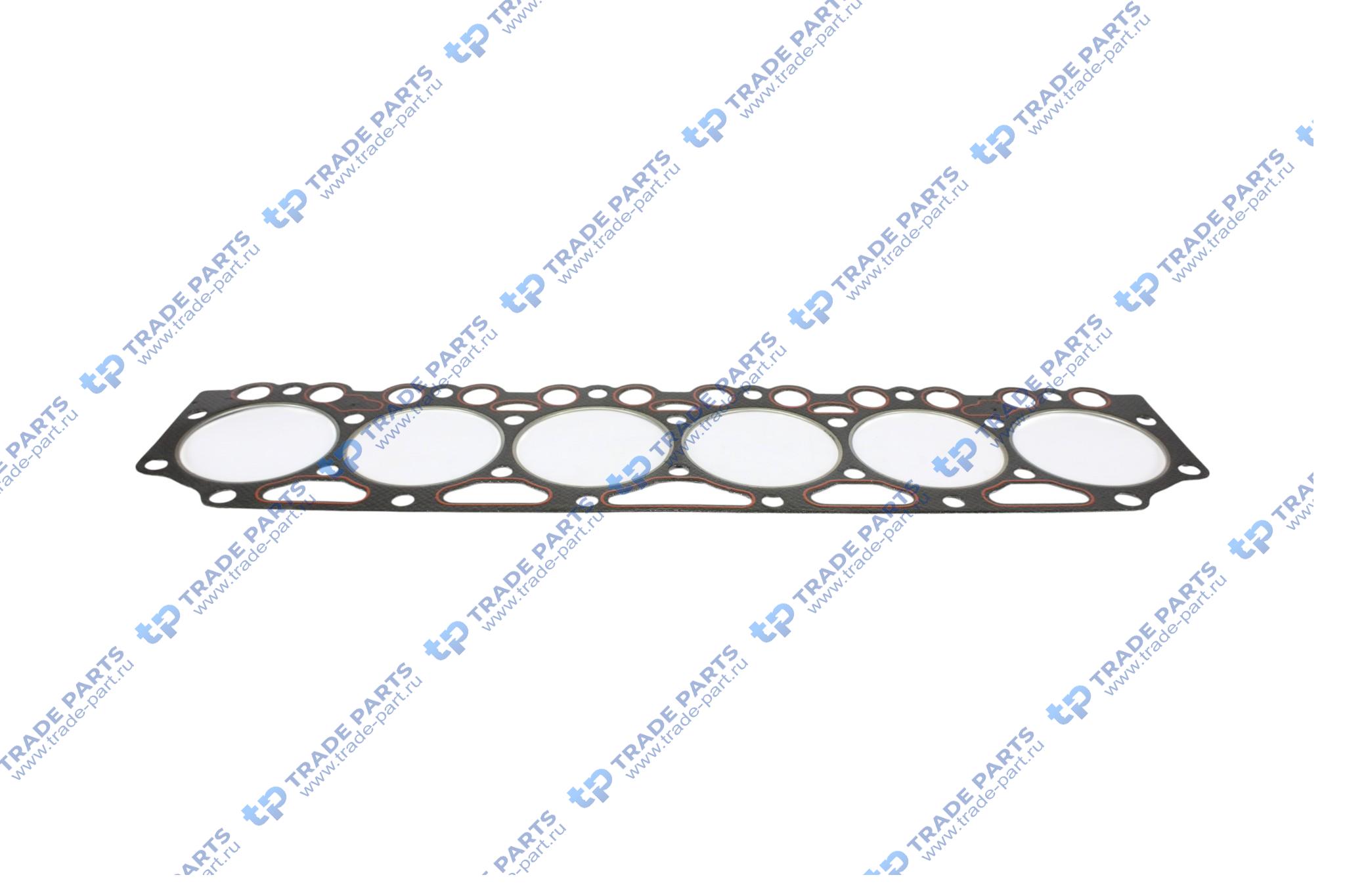 Реальная фотография прокладка головки блока deutz bf6m1013 толщина -1.4 мм, 1 метка (0420 1559) oeg