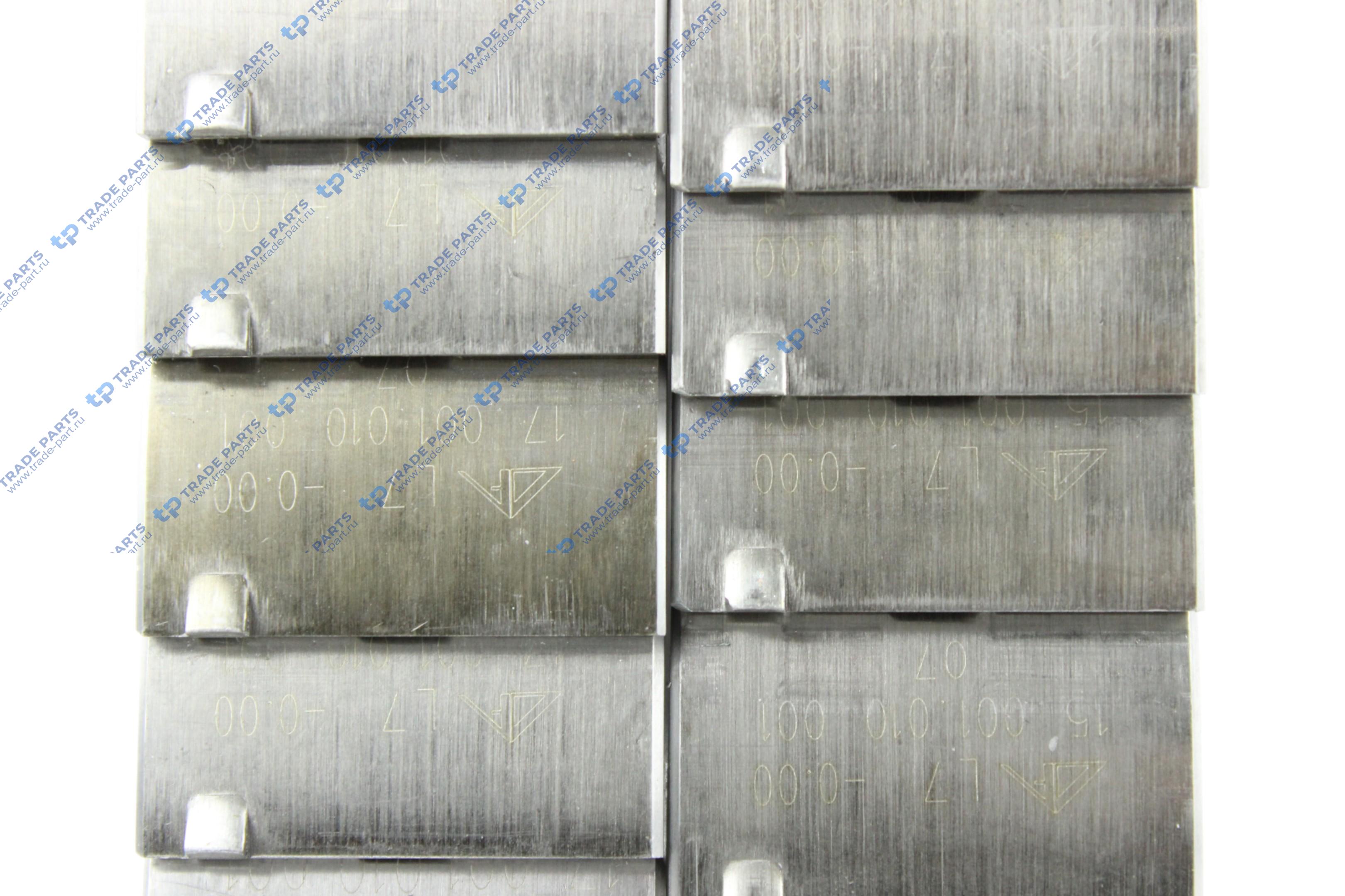 Реальная фотография вкладыш коренной (комплект 14 шт) wp7  610800010015 huatai