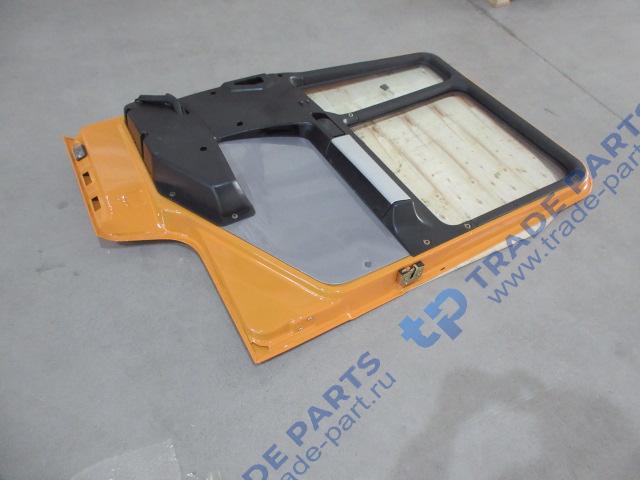 Реальная фотография дверь правая оранжевая в сборе (облицовка f3000)