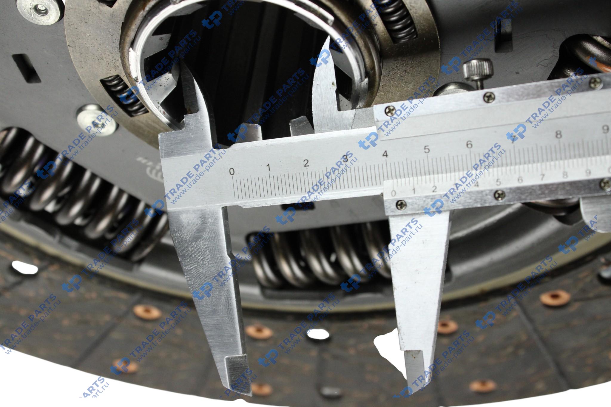 Реальная фотография диск сцепления ford ecotorq 12,7 zf 16s2230 400 mm. twin disc