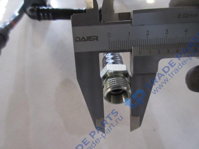 Реальная фотография трубка топливного фильтра (обратки) sitrak качество о