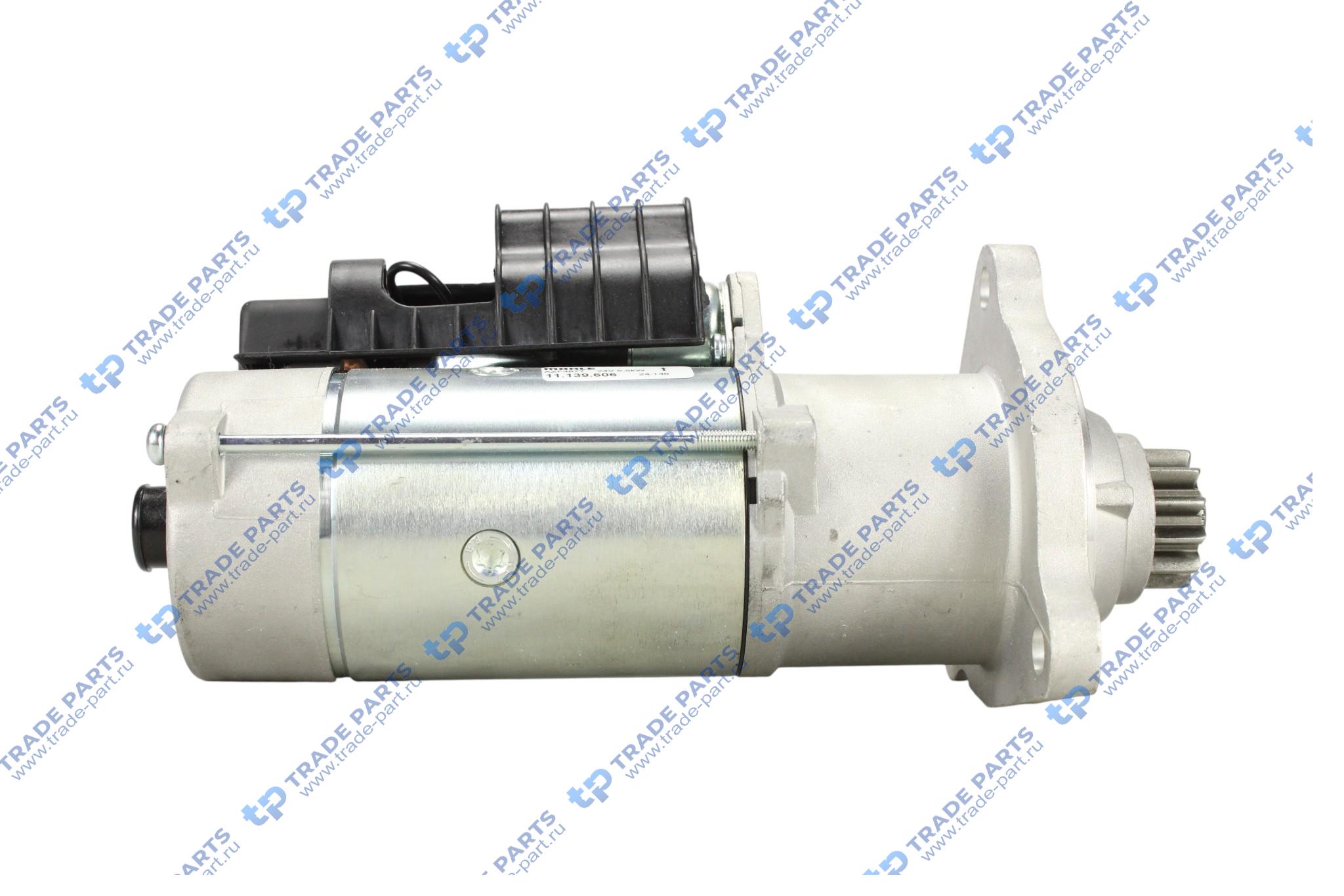 Реальная фотография стартер 24v. 5.5kw 12 зубьев \daf cf 85iv/xf 95/105