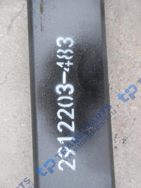 Реальная фотография лист №3 задней рессоры faw j6 3310/3250