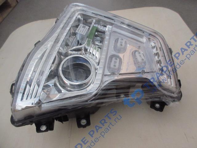 Реальная фотография фара передняя правая led x6000 светодиодная