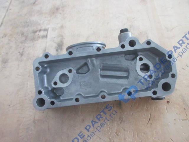 Реальная фотография кронштейн масляного фильтра (крыша теплообменника) d9-220 d17-030-42+a