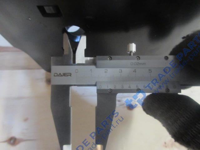 Реальная фотография колодка тормозная передней оси (14 отв., без накладок) для faw j6