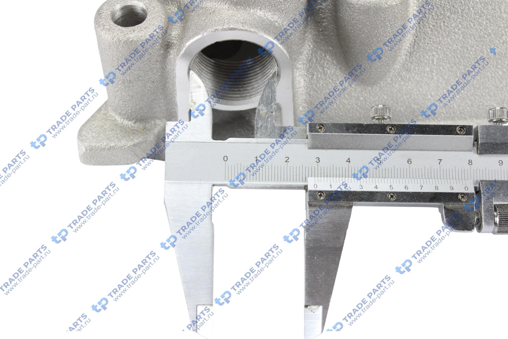 Реальная фотография корпус масляного радиатора mb om 401/402 la om 441/442 /a/la