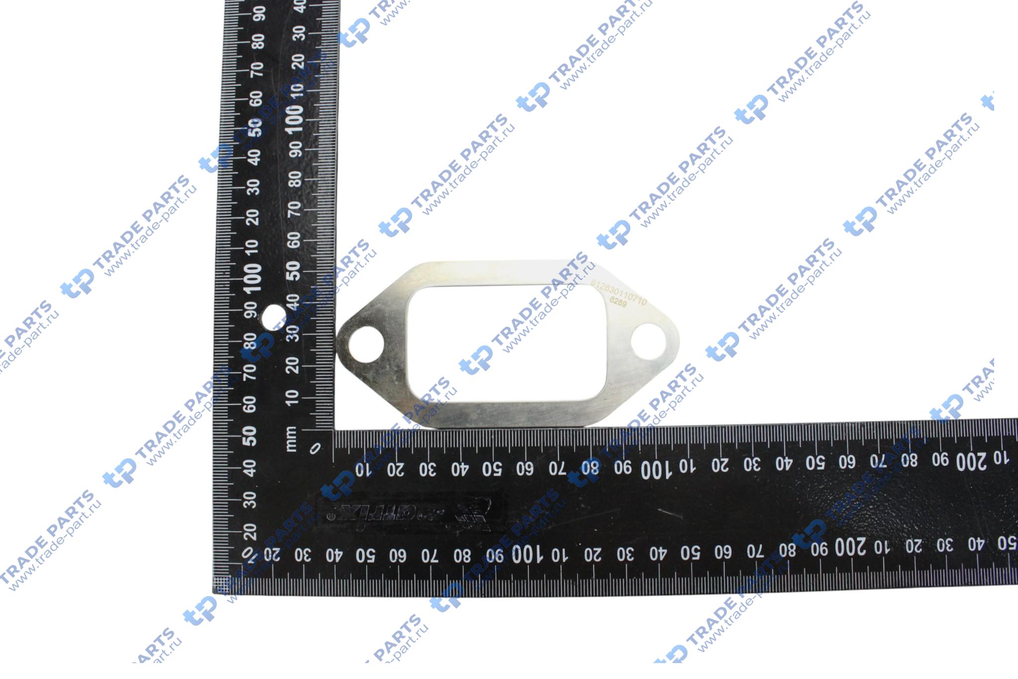 Реальная фотография прокладка выпускного коллектора wp12 612630110710 huatai