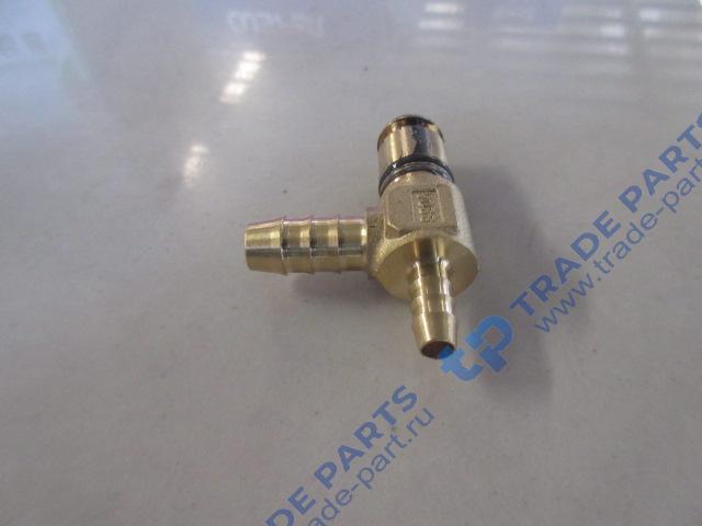 Реальная фотография штуцер т-образный тройник тормозной системы ng12/nw9/nw6 howo t5g, sitrak c7h