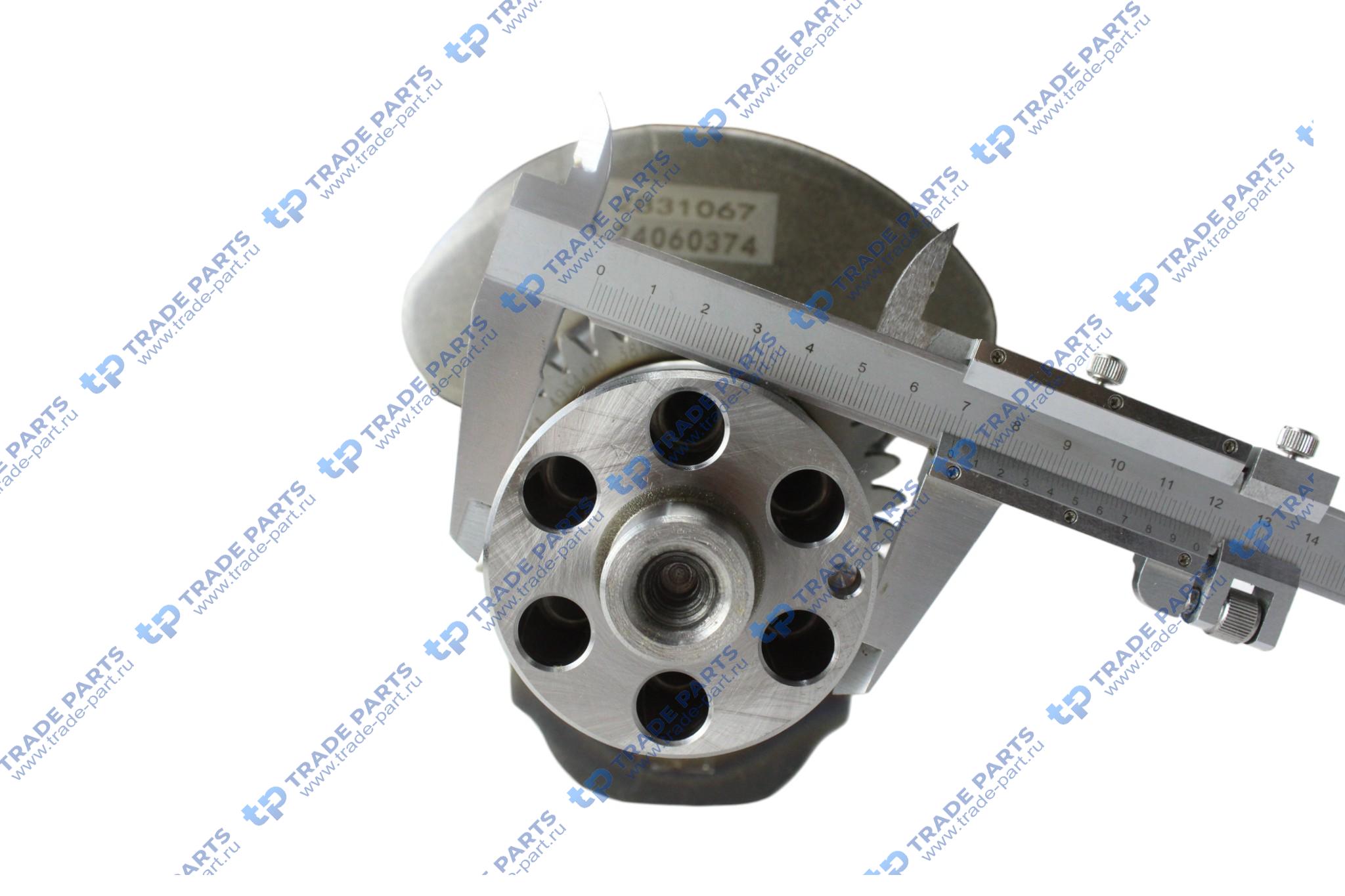 Реальная фотография вал коленчатый 4isbe, 4isde v=3.9