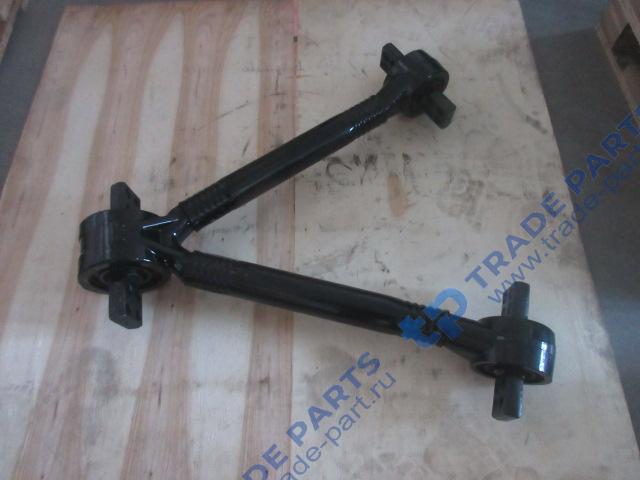 Реальная фотография тяга реактивная v-образная передняя faw j6 3250/3310