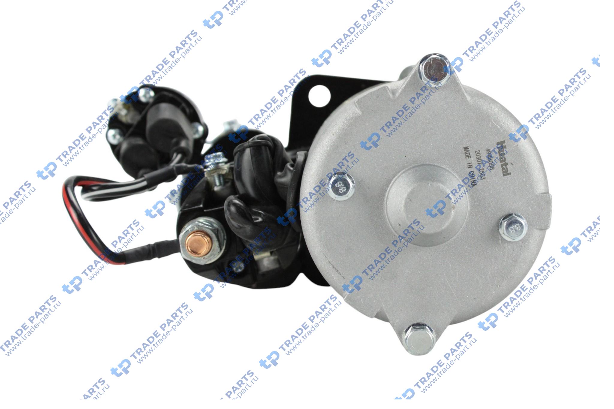 Реальная фотография стартер 6bt 24v 6.0kw 12 зубов 4948058 huatai