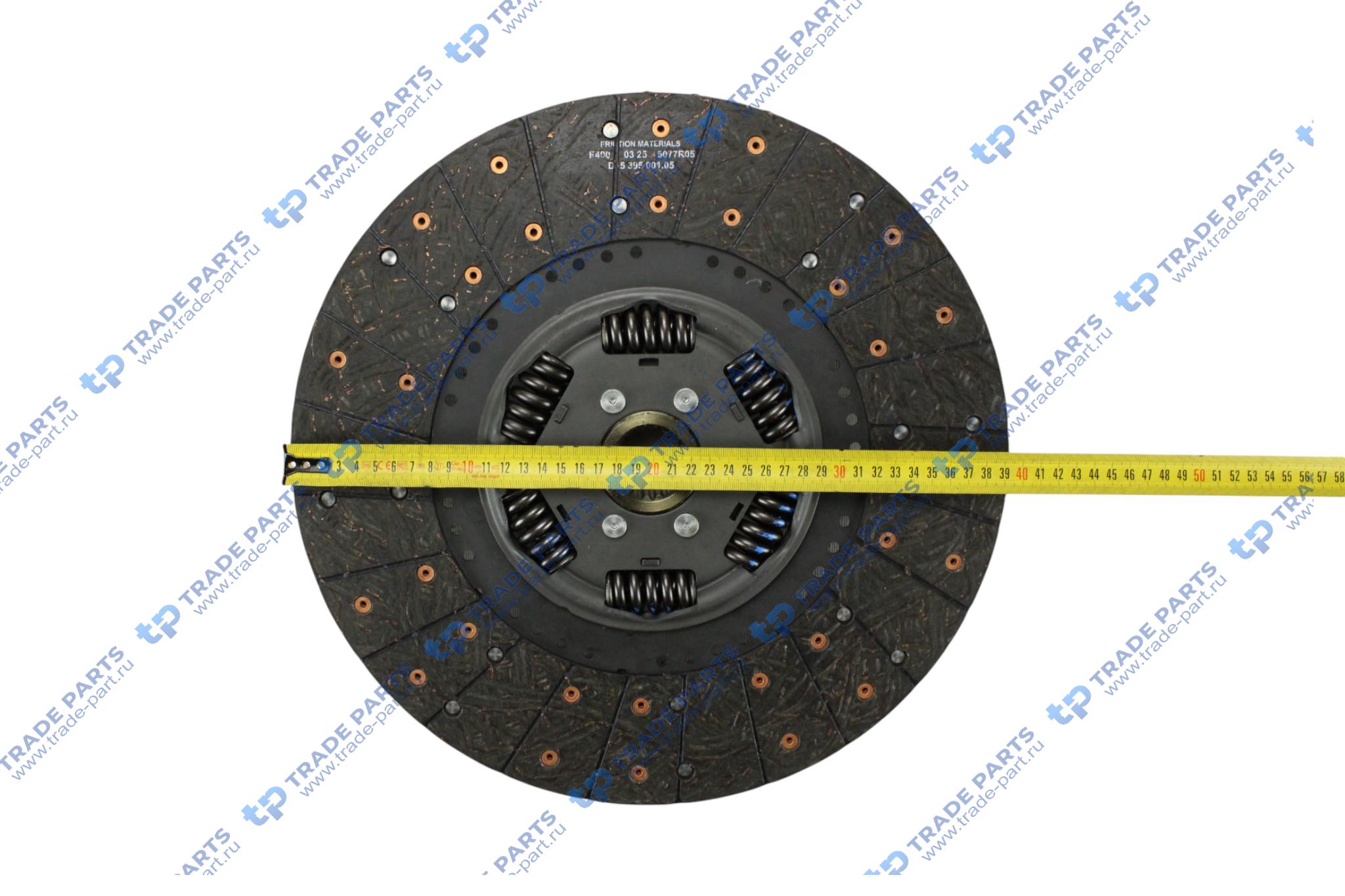 Реальная фотография диск сцепления mb om906la 230 hp. g131 395 mm.