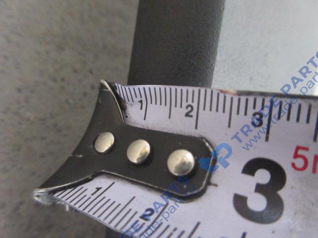 Реальная фотография лист задней рессоры №1 22x90 м16 отв. l=1585