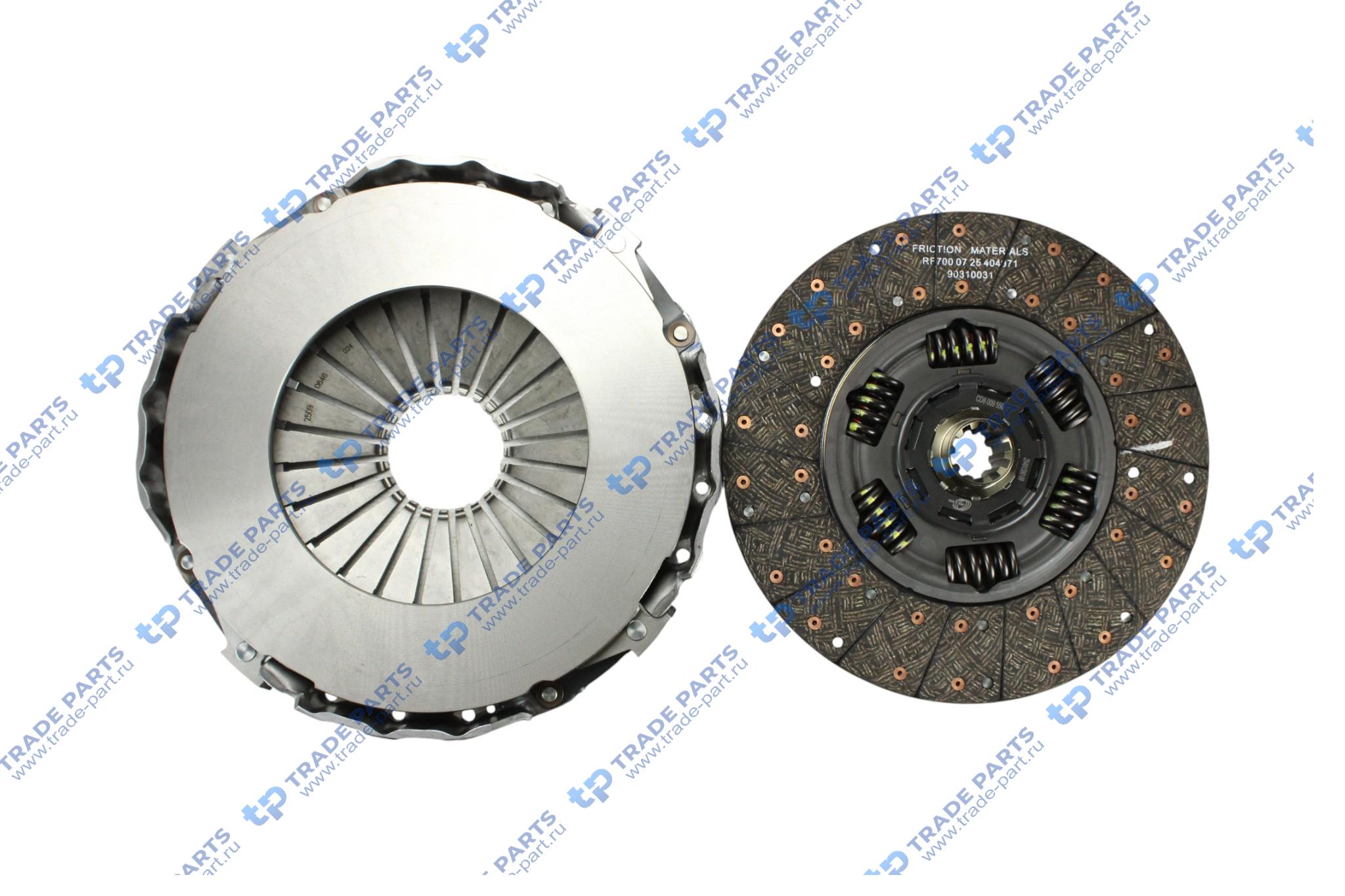 Реальная фотография комплект сцепления d430 без выжимного daf xf xf ii cf euro6