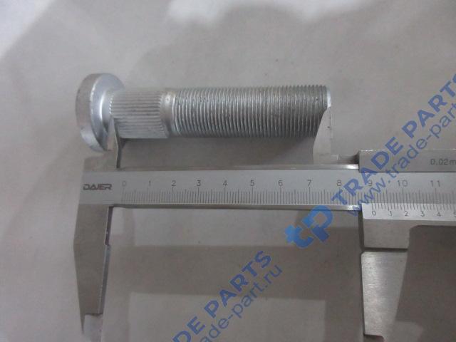 Реальная фотография шпилька колесная передняя с гайкой l=90 d=22 m22
