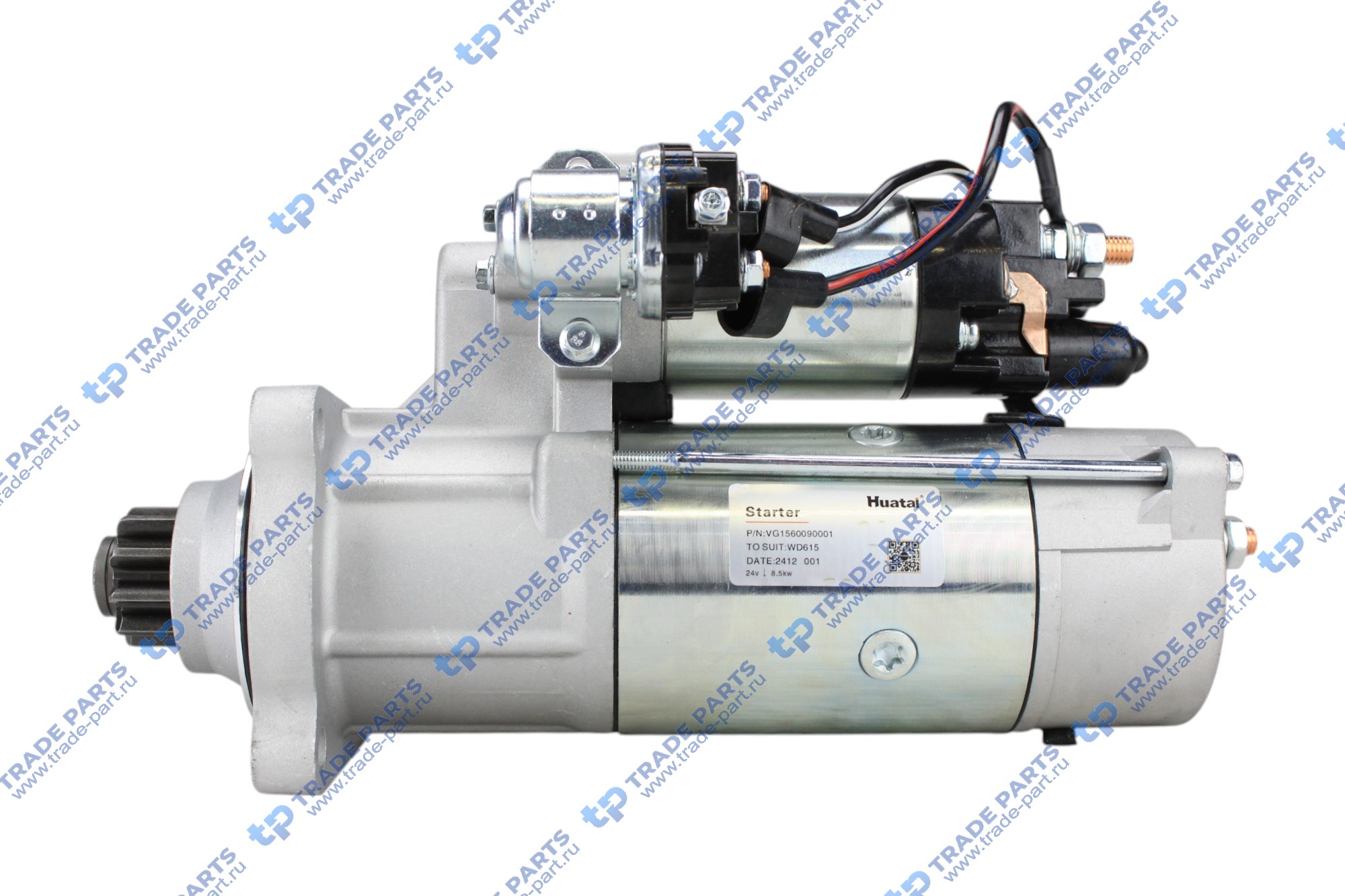 Стартер HUATAI 10 зубьев WD615