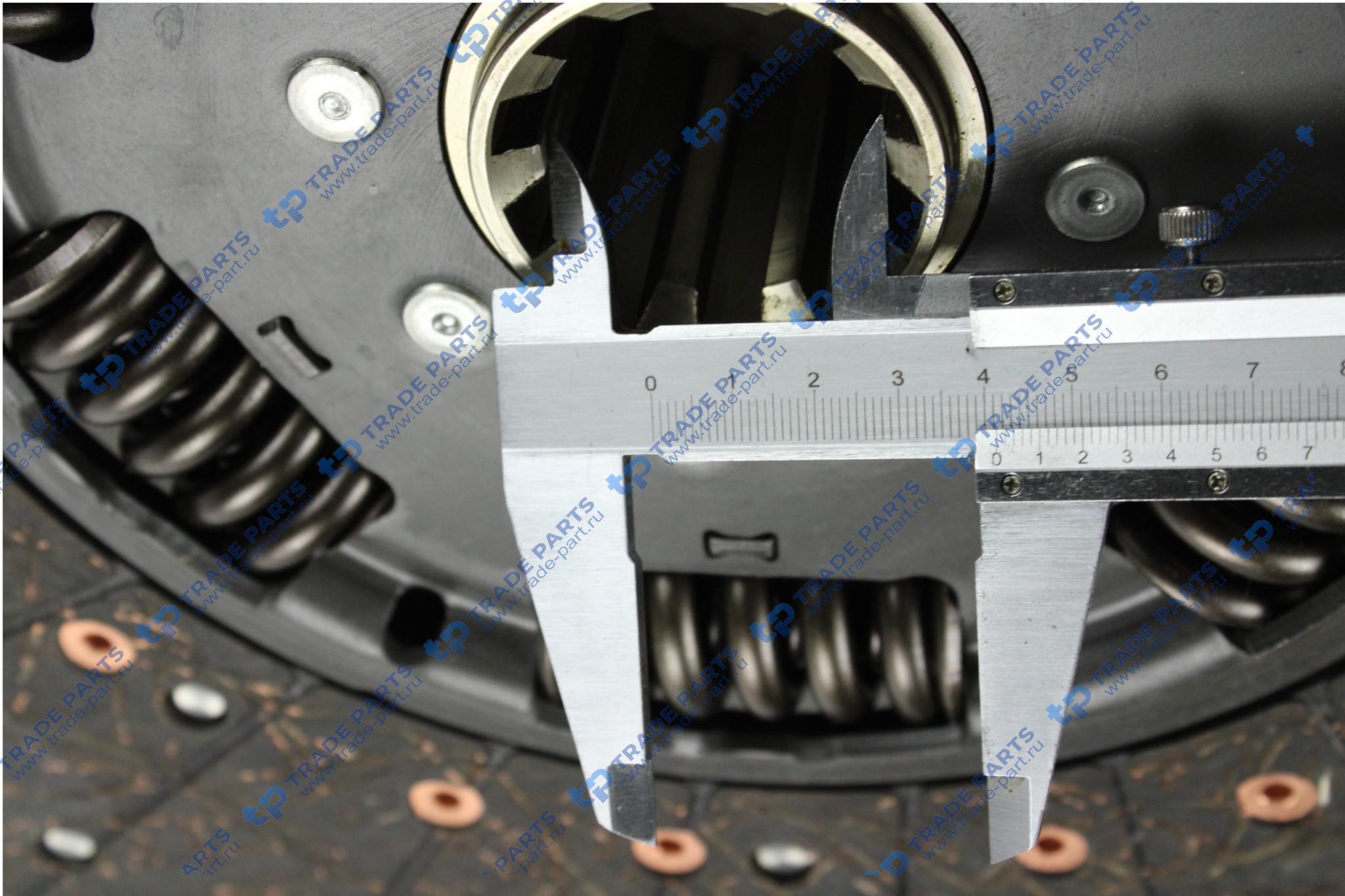 Реальная фотография комплект сцепления mb om402la, om442la, om422, om423, om440la, om446la zf 430 mm.