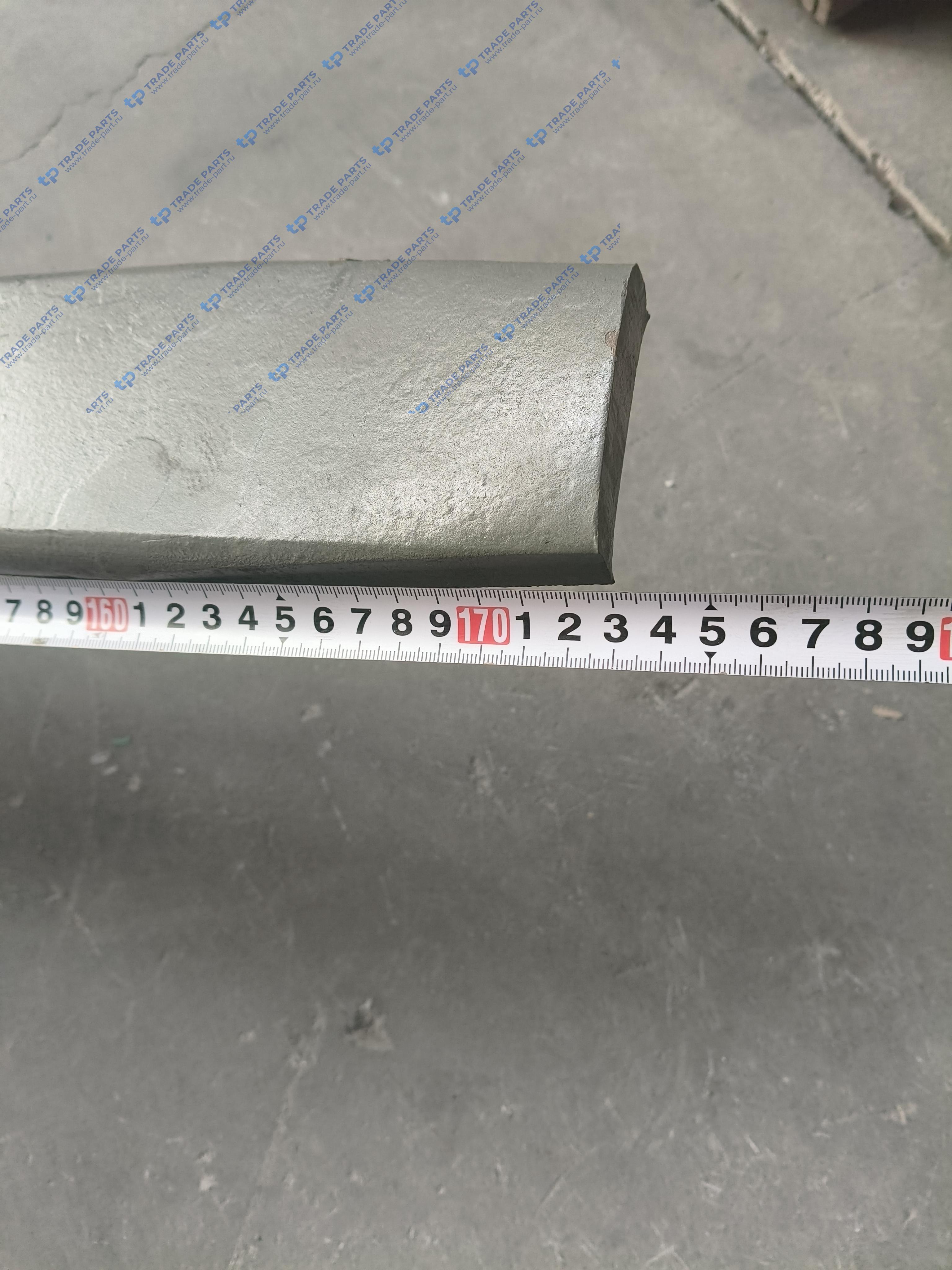 Реальная фотография лист задней рессоры №2 l=1730 25x90 howo t5g