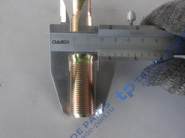 Реальная фотография шпилька колесная с гайкой 5143 xcmg