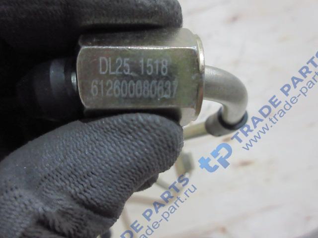 Реальная фотография трубки топливные тнвд евро3 wp10 (комплект 8 шт.)