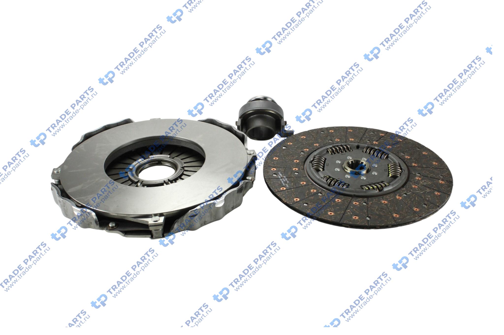 Реальная фотография комплект сцепления ford cargo (euro 6) ecotorq 9l zf 9s1310 430mm.