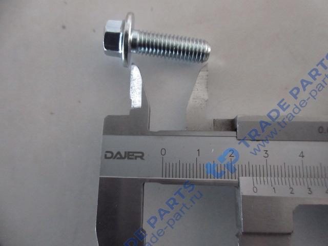 Реальная фотография болт м8х25 8,8 с юбкой поддона faw качество о