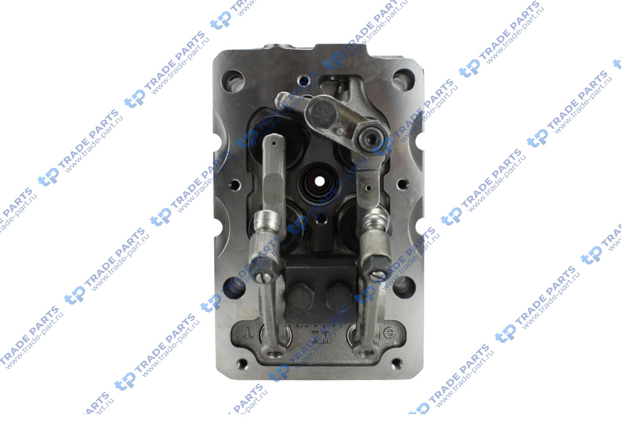 Реальная фотография головка блока цилиндра в сборе с клапанами wp12  612630040001 huatai