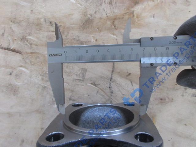 Реальная фотография вал карданный промежуточный фланец под 4 болта lonking cdm833/835