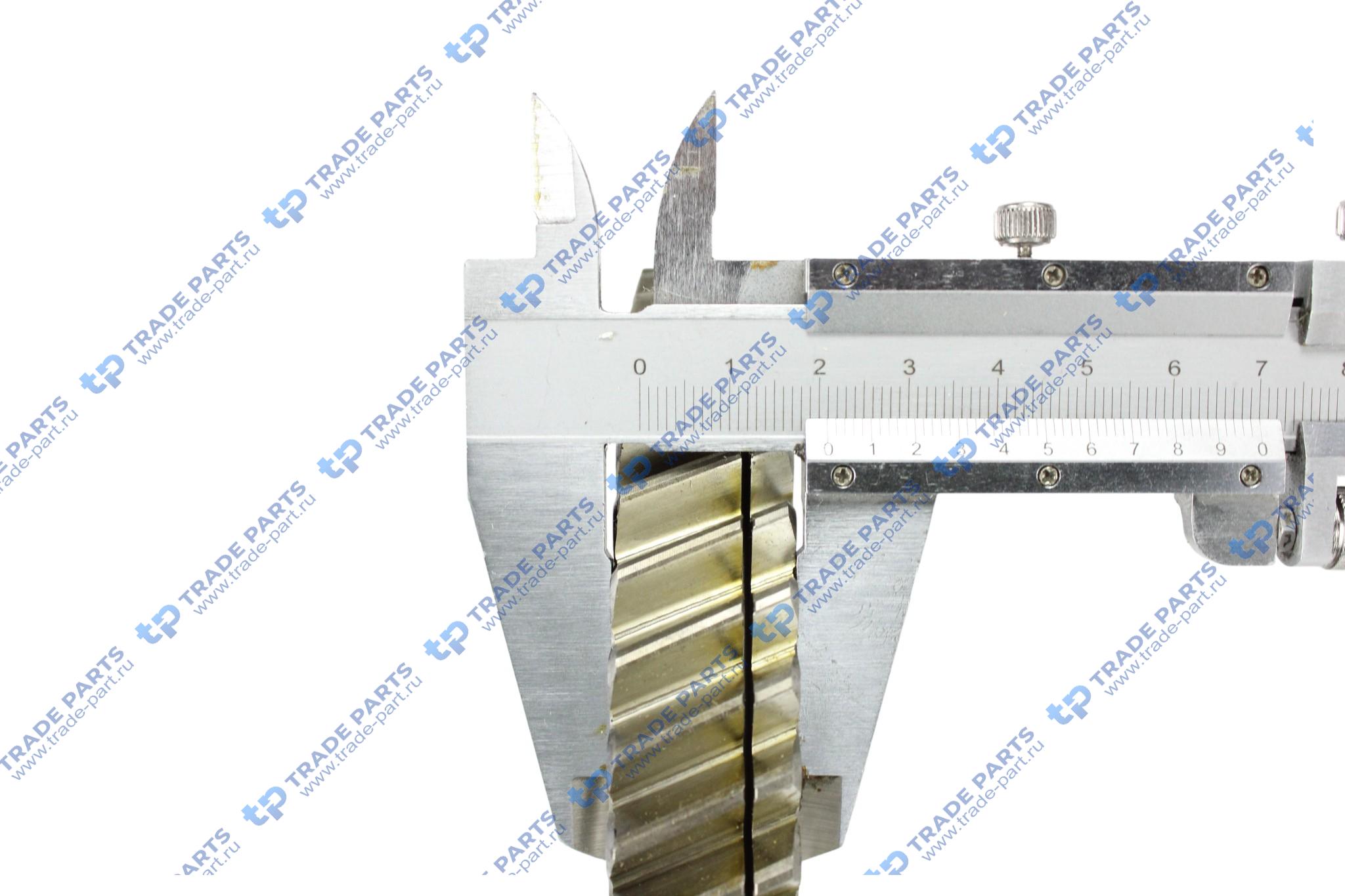 Реальная фотография шестерня привода компрессора z=49 d25/d28 man, mb om407/427/447