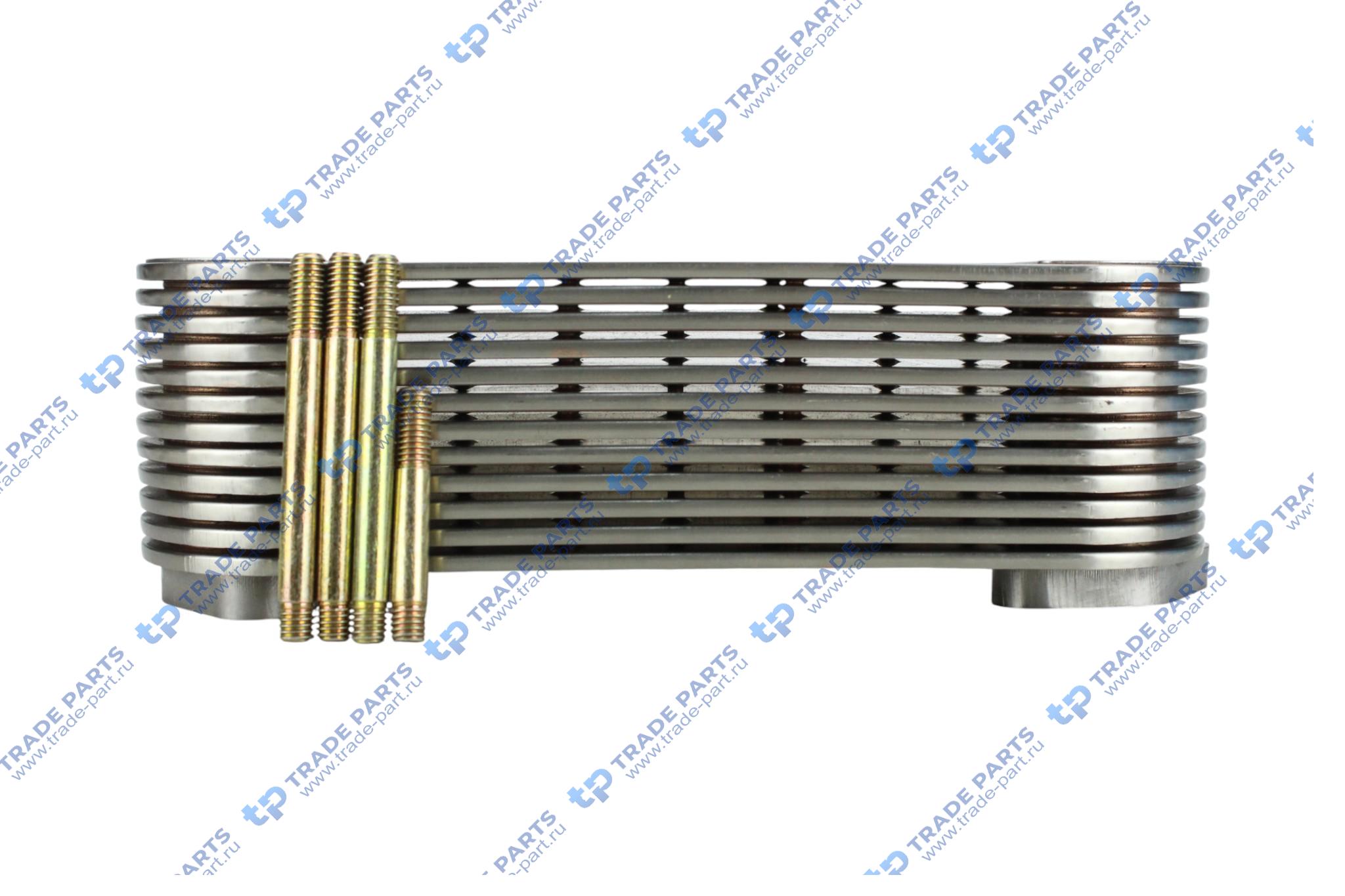 Реальная фотография радиатор масляный (маслоохладитель) shanghai d6114b sc9 d18-002-30 huatai