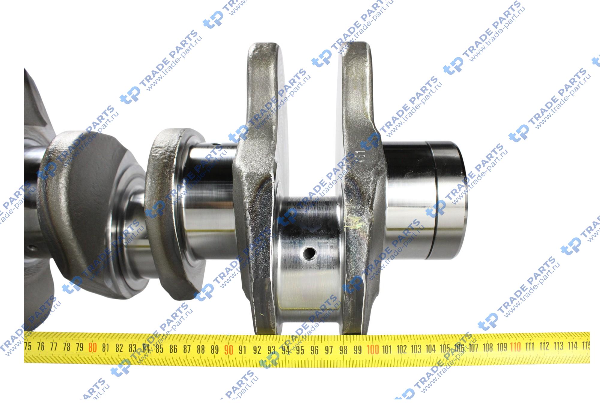 Реальная фотография вал коленчатый mb  om 457 hla/la  цапфа шатунного подшипника ø 94 euro 4/5