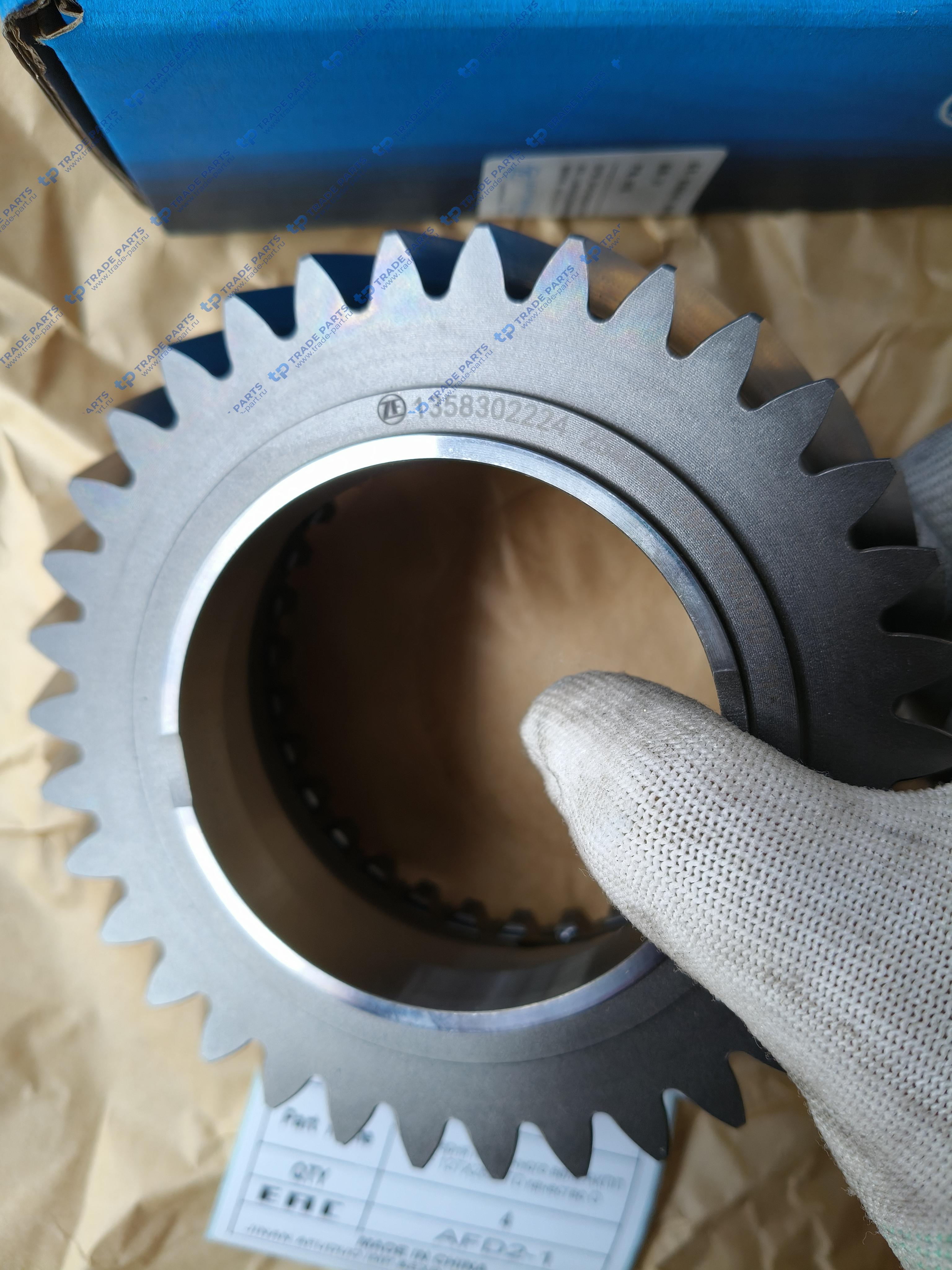 Реальная фотография шестерня первичного вала акпп zf 12tx2620td качество о