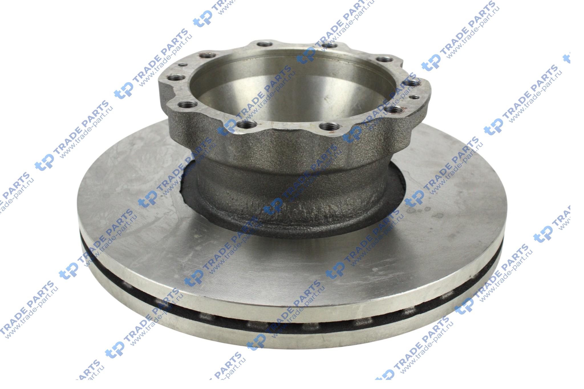 Реальная фотография диск тормозной 335*176*34 man l2000/tgl пр-во турция