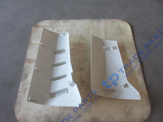 Реальная фотография обтекатель кабины левый (комплект) золото металлик shaanxi x3000