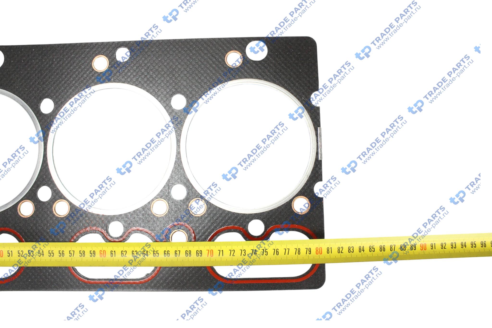 Реальная фотография прокладка цилиндра (полукруглые) yuchai yc6108g  b3000-1003011 huatai