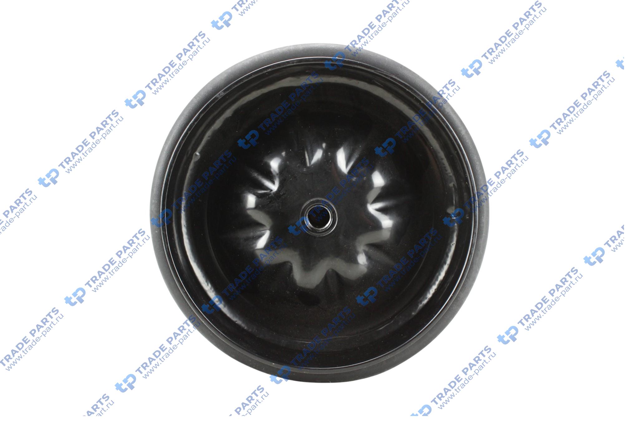 Реальная фотография рессора пневматическая со стаканом; (1 штуц. возд. / 1 отв.); стакан ø200; actros