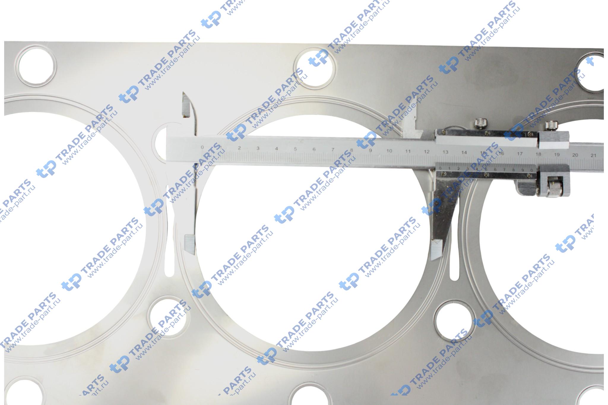 Реальная фотография прокладка гбц d2676lf loh man tga tgs tgx