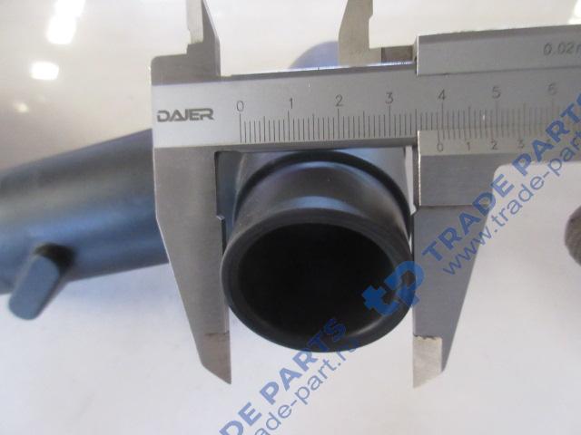 Реальная фотография патрубок воздушного компрессора (тройник) sitrak mc11/mc13 качество о