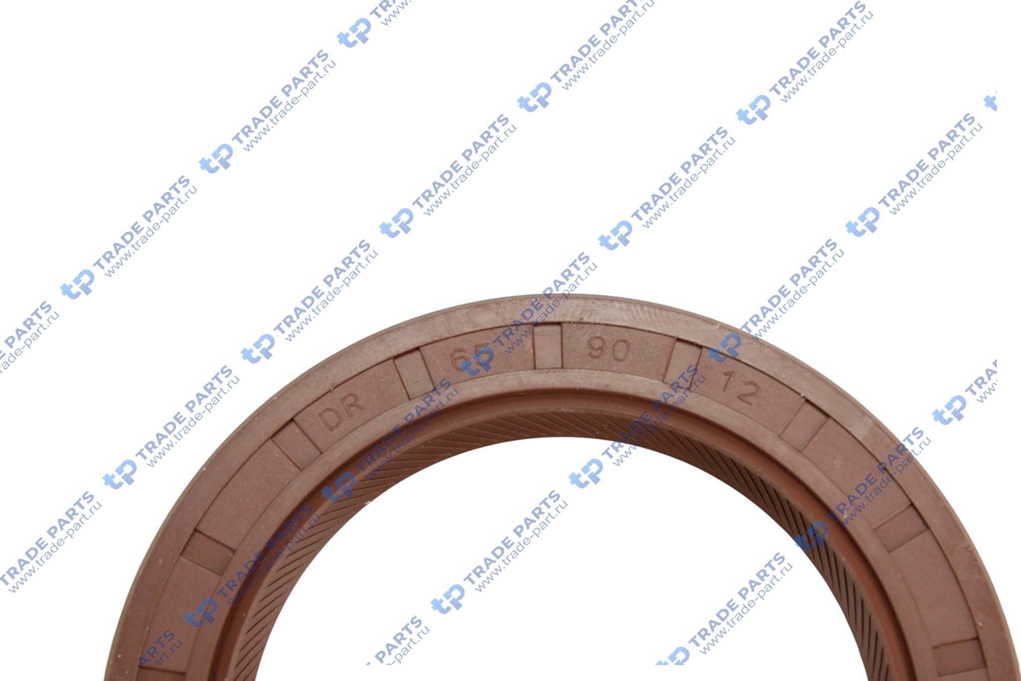 Реальная фотография сальник коленвала передний yuchai yc6105/6108g  yc209-c065090fr huatai