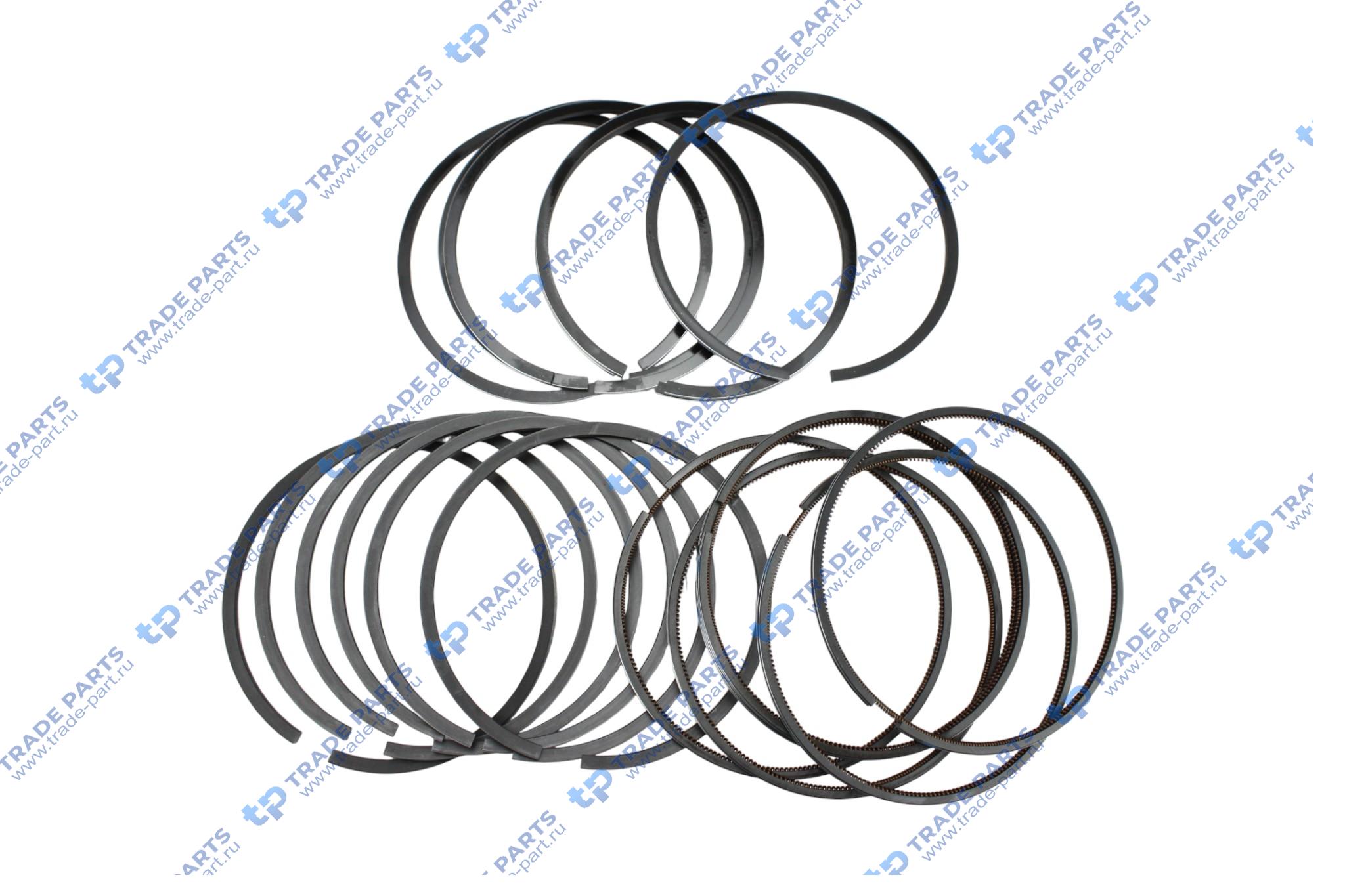 Реальная фотография кольца поршневые sitrak howo дв.mc11,13 std (комплект) huatai
