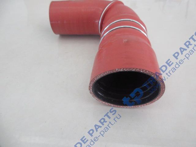 Реальная фотография патрубок радиатора нижний shacman x6000 x3000 d=60 d=75 dz9x259535054