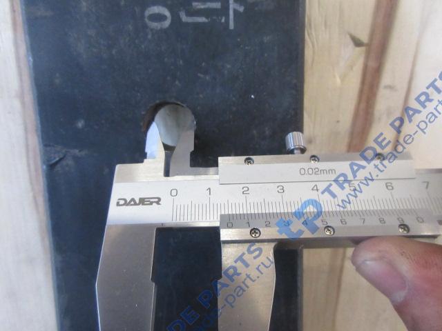 Реальная фотография кронштейн нижний переднего амортизатора faw j6 6х4