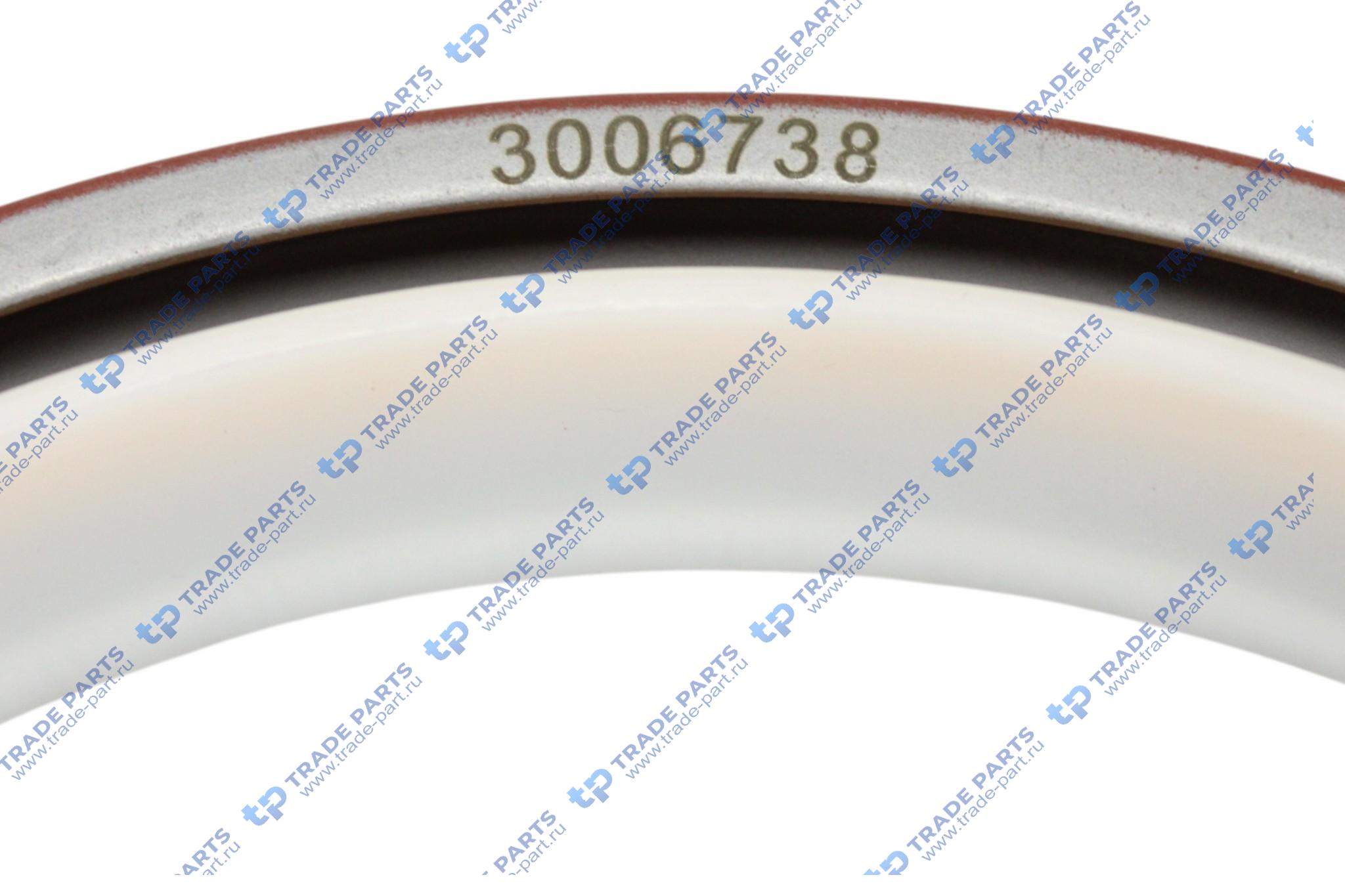 Реальная фотография сальник коленвала задний nt855  3006738 huatai