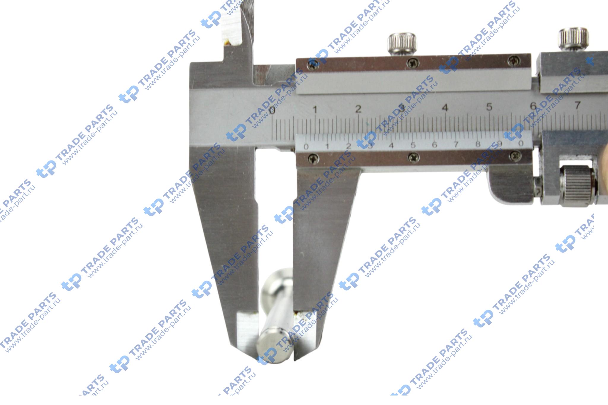 Реальная фотография клапан выпускной дросселя 17.1x8x90.3 45град. mb дв.om 441/441la/442/442la