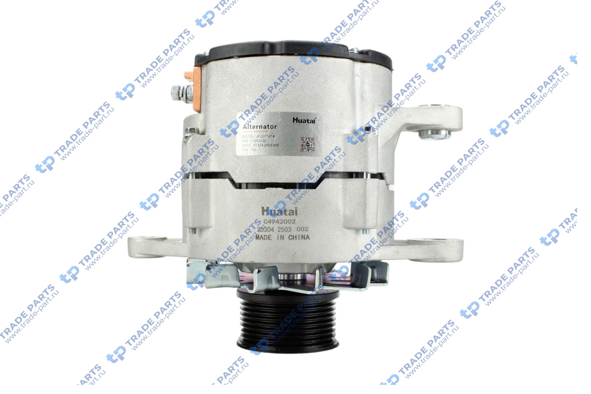 Генератор 28V (8руч) 70A ISLe 6CT HUATAI
